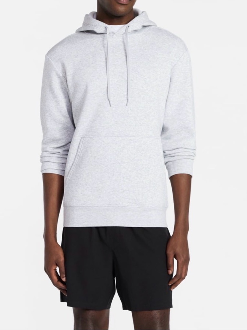 Athletic Works Light Gray Men's Pullover Hoodie